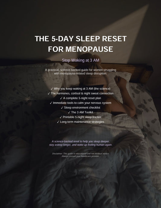 THE 5-DAY SLEEP RESET FOR MENOPAUSE